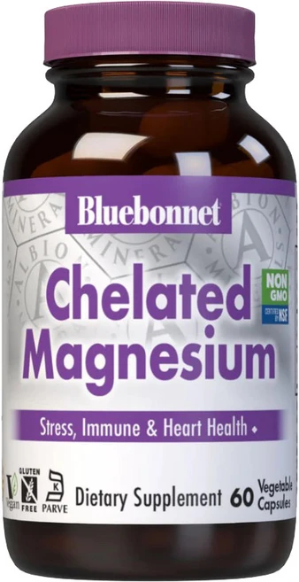 블루보넷 킬레이트 마그네슘 60정, 1개 - 쿠팡