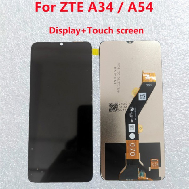 ZTE A54 디스플레이 터치 스크린용 A34 디지타이저 어셈블리, 01 CHINA, 01 For ZTE A34, 1개