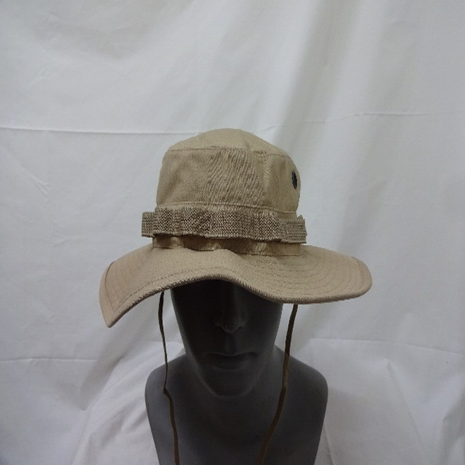 미군 정글모 부니햇 승무원모자 조종사모자 미군모자 나까오리 정글모 부니햇 미군 BOONIE HAT MADE IN USA, 베이지색상 7 3/4 62센티이상 USA