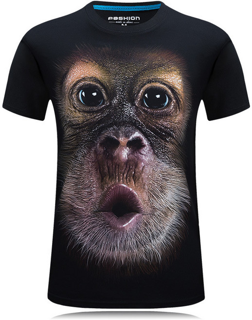 원숭이 고릴라 침팬지 오랑우탄 우정 병맛 웃긴 관종템 쓸데없는선물 반티 단체 여행 티셔츠