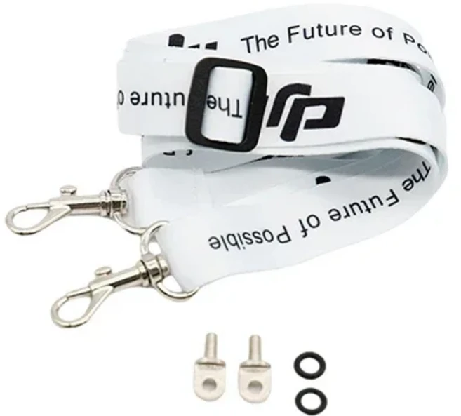 DJI 미니 3/4 프로 에어 용 넥 스트랩 랜야드 W 나사 매빅 RC 2 리모컨 드론 액세서리, 01 하얀색, 1개