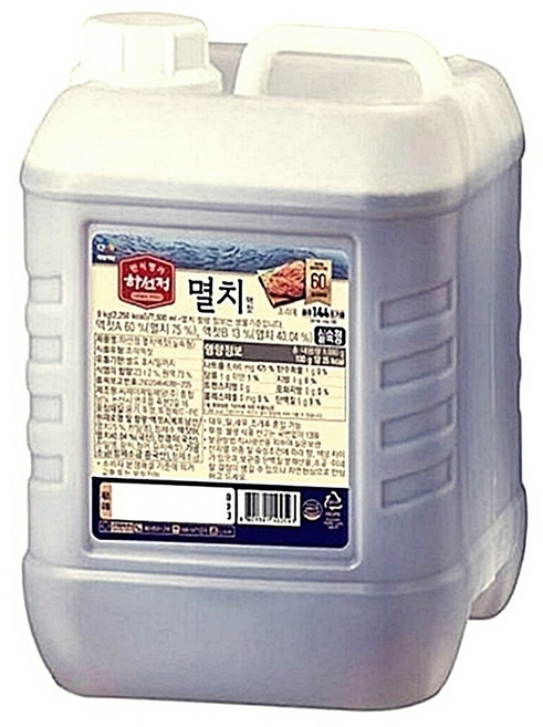 하선정 멸치액젓, 9kg, 1개