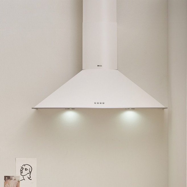 한샘 레인지후드 알프스 화이트 900용 주방후드, 단순배송상품, 알프스 후드