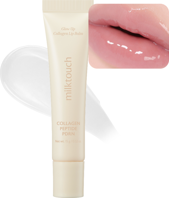 밀크터치 글로우 업 콜라겐 립밤, 1개, 15g, 1호 바닐라케이크