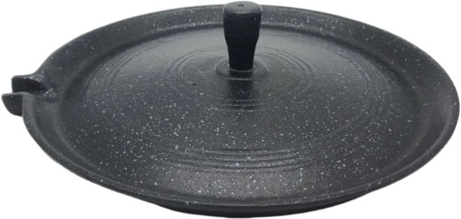 DAMDA 주물이 국내산 무쇠 솥뚜껑 구이판 캠핑 삼겹살 바베큐, 43cm, 1개