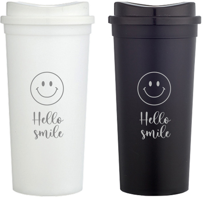 스텐텀블러 종합 기념품 답례품 졸업 입학 체육대회 운동회 개업 집들이 선물, 스마일리유저블보틀텀블러-스텐x, 1개, 500ml