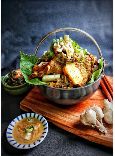 이것이 진짜 무청 시래기 감자탕 [백본감자탕] 3~4 인분, 2.8kg, 1개