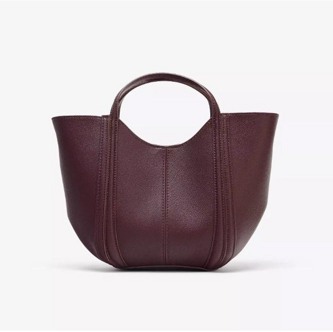 ZARA 자라 톱스티칭 미니 시티백 숄더백 직장인 버킷백 토트 여성가방