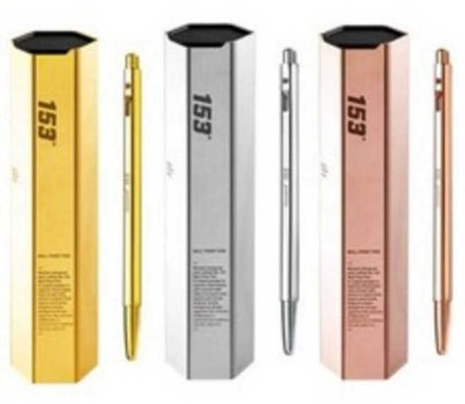 모나미 153골드 유성 볼펜, 153 골드 (GOLD)