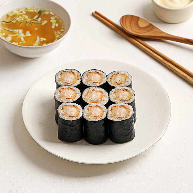 [다신샵] 곤약꼬마김밥 돈까스 / 탄수화물저감 현미밥, 2개, 120g