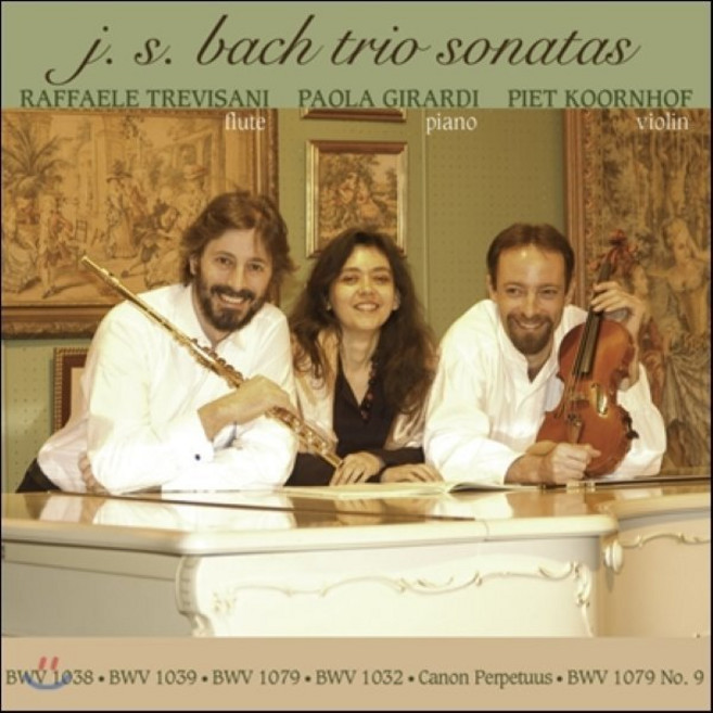 [CD] Rafaele Trevisani 바흐: 플루트 트리오 소나타 (Bach: Trio Sonatas)