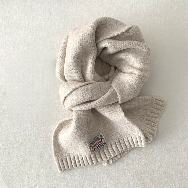 HALOPICK 소프트 터치 울 니트 머플러 목도리 13 color