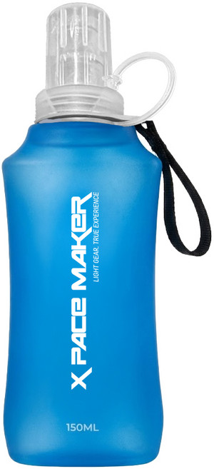 제로그램 소프트 물병 경량 워터보틀 러닝 마라톤 플라스크, 1개, 150ml, 블루