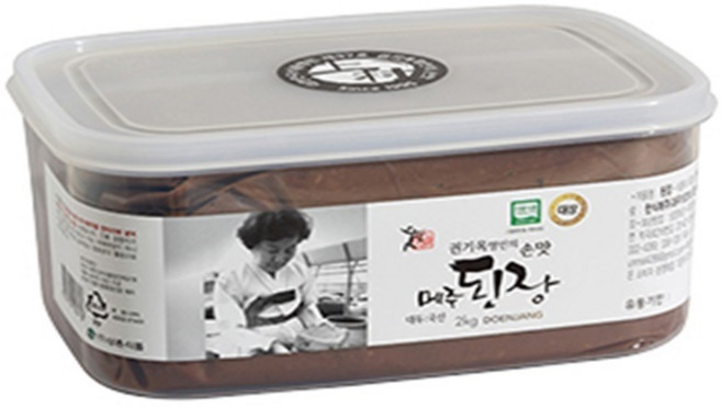 상촌식품 권기옥명인 웃말 메주된장 2kg (PET), 1개