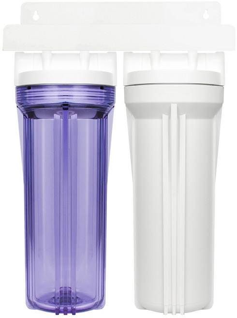 필터탑스 10인치 녹물제거 하우징 정수기 조립세트 DIY 15A 유충제거, 03_하우징 10인치 2단 조립세트, 1개