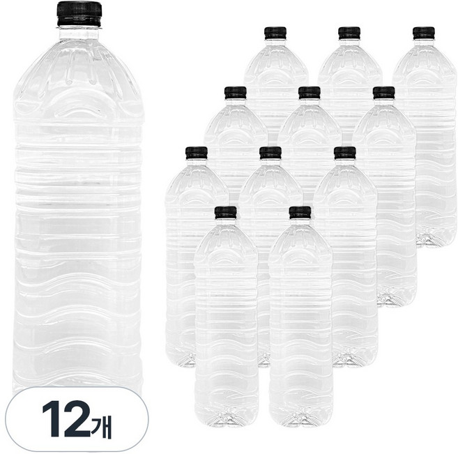 순창샘물 무라벨, 12개, 2L