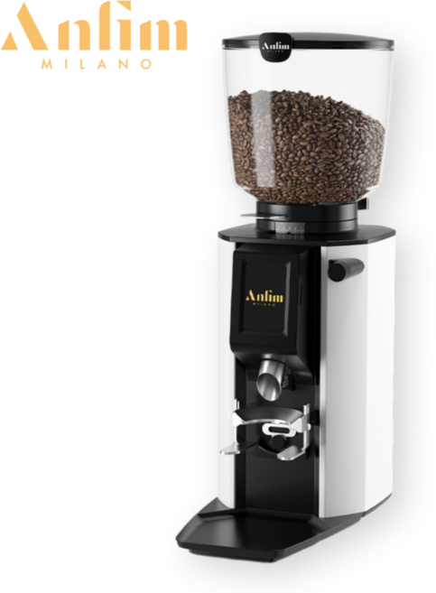 안핌 루나 LUNA 자동 그라인더 65mm 업소용 슈퍼카이마노 스코디2, 화이트