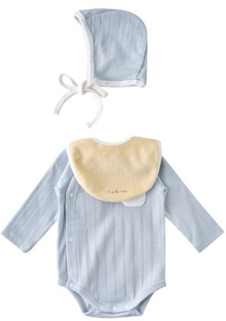 밍크뮤 가볍고 편한 우주복 유아복 MN)리틀마카롱SET바디슈트( 35970-040-01) 따뜻하고 귀여운 출산 선물 백일 돌 설 선물