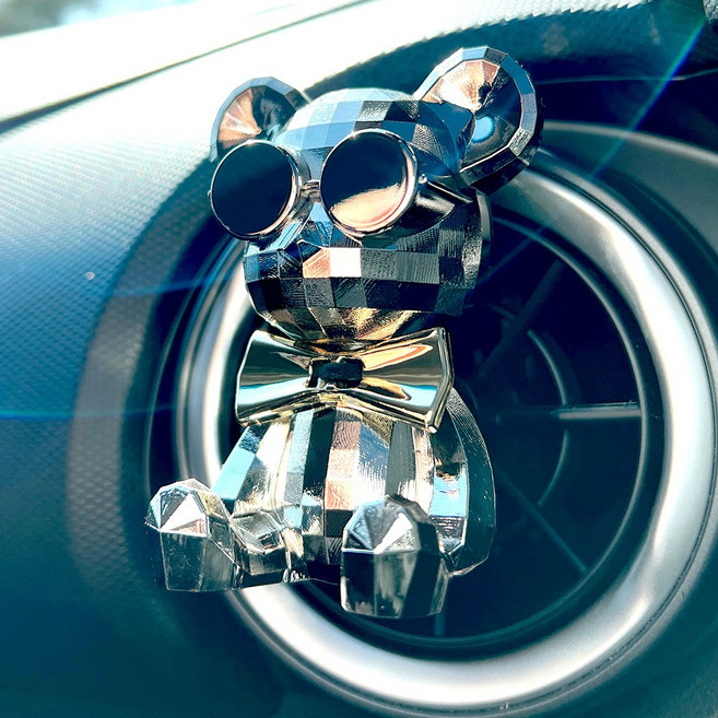 소비르 차량용 방향제 차방향제 고급 자동차 디퓨져 스파클베어, C No5, (스파클)핑크, 1개