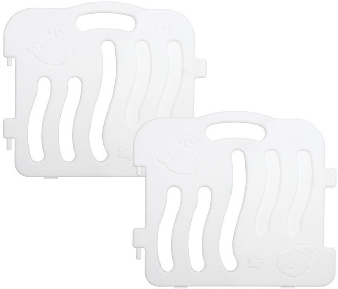 아이팜 쉘 베이비룸 2EA 유아 안전가드, 화이트