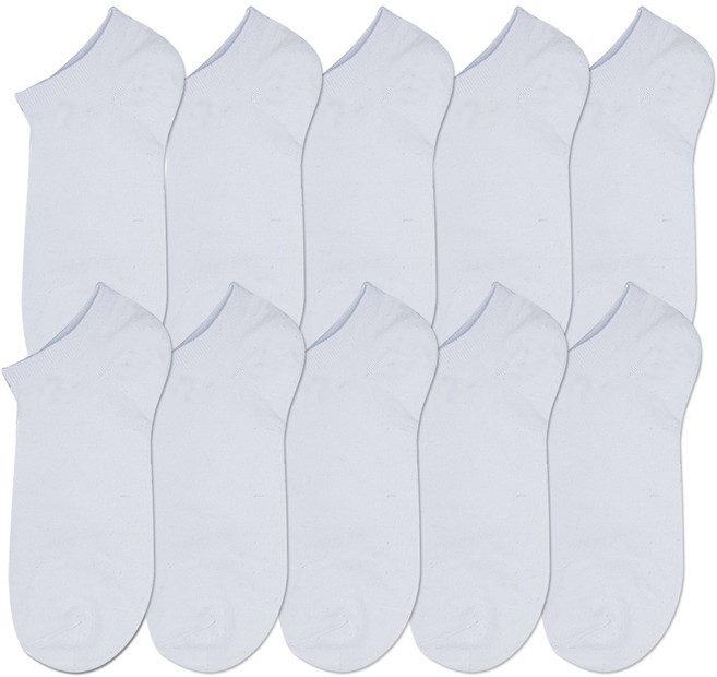 양말폭탄 여성용 기본 발목 양말 10켤레