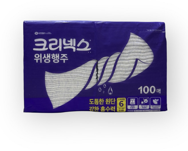 크리넥스 빨아쓰는 위생행주 100매, 1개