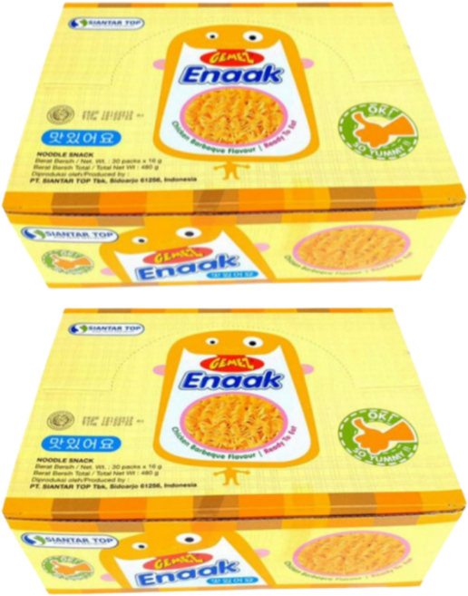 게메즈 에낙 치킨 바베큐맛 30입x2개 라면땅 라면과자, 16g, 60개