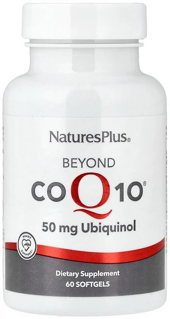 NaturesPlus Beyond CoQ10® 60 Softgels, 50 mg, 60 count, 1개, 60정 - 쿠팡