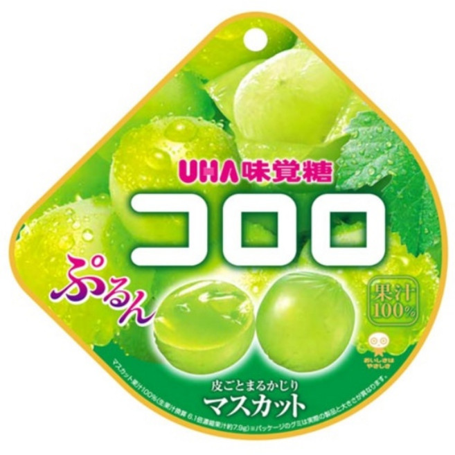 [UHA 미각당] 코로로 청포도맛, 5개, 48g