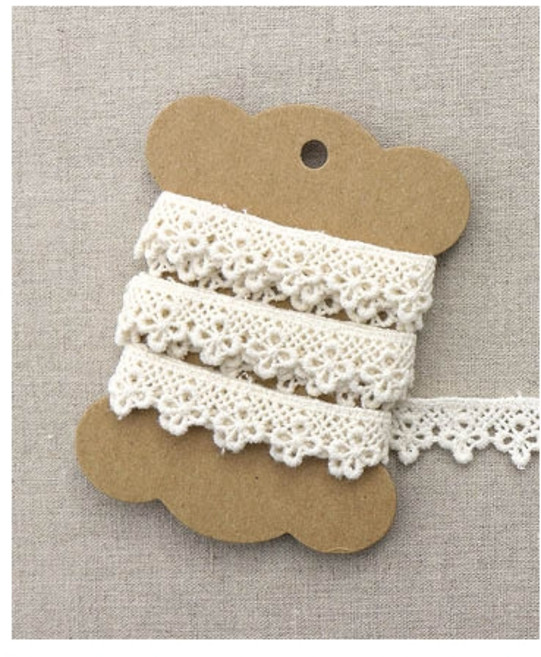 퀼트스타 [쁘띠 에뜨왈] 클로버 코튼레이스 412_아이보리, 1개, 아이보리