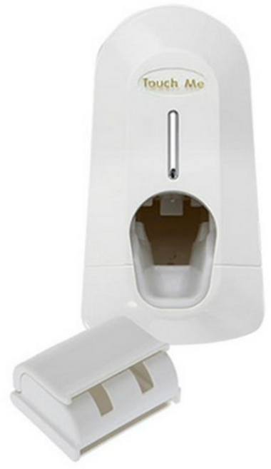 터치미 자동 치약짜개 2인 칫솔걸이 TM-900, 단품, 1개