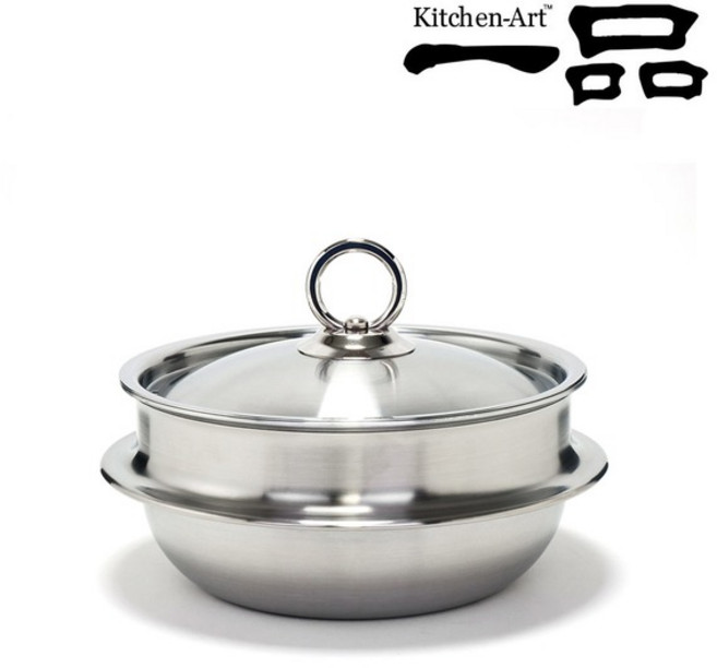 키친아트 일품 통5중 가마솥냄비 인덕션겸용, 16cm, 1개