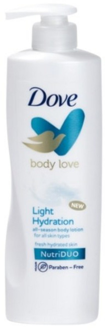 도브 러브 바디 로션 라이트 하이드레이션, 1개, 400ml
