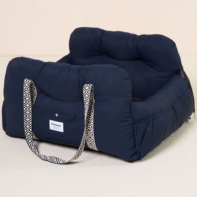 개과천선 테일러 강아지 카시트, 네이비 - 특대형, 네이비, 1개