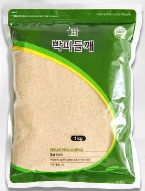 한식품 탈피들깨가루, 4개, 1kg