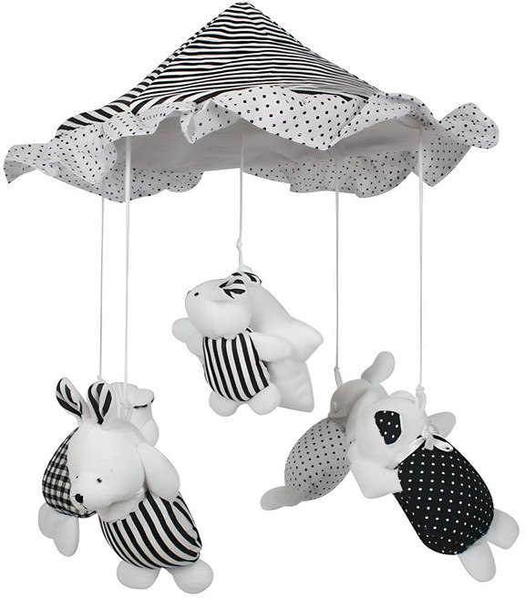 올리볼리 포돌이 모빌, 흑백, 1개