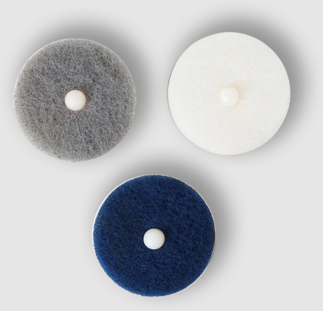 일본 마나 POCO 포코 모던 수세미 정품 수세미+흡착거치대 세트, 1세트, 네이비(본품+거치대)