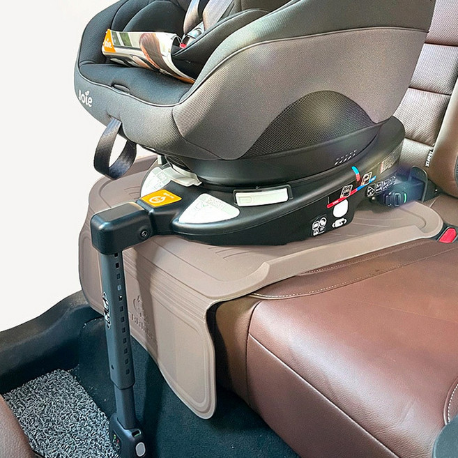 미끄럼 방지 유아용 카시트 안전 패드 논슬립 실리콘 매트 자동차 시트 보호 방수 패드, 1개