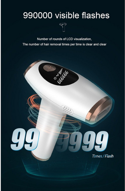 theone 레이저 제모기 남성용 여성용 가정용 레이저제모기IPL, 화이트