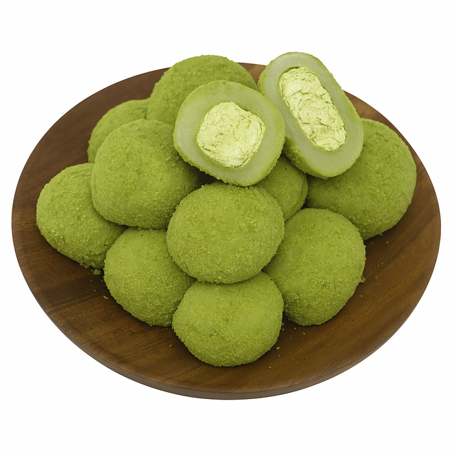 시크릿 쫀득 녹차크림떡 [개별포장] / 국내산 찹쌀 국내산 녹차함유, 30개, 40g