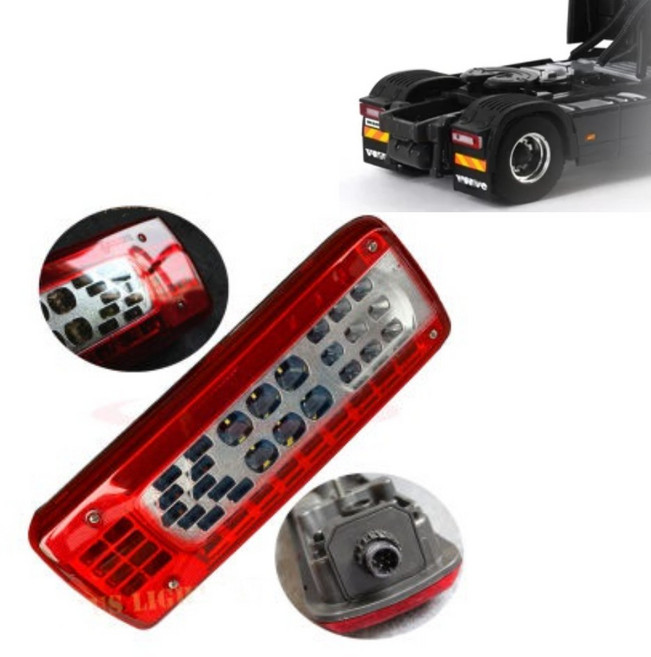 볼보트럭 데루등 LED 볼보트럭부품 브레이크 테일램프 덤프 카고 추레라, 운전석, 1개