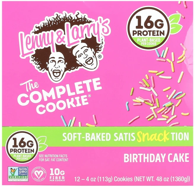 Lenny Larry's The Complete Cookie® 생일 케이크 12개입 개당 113g(4온스), 1개, 113g - 쿠팡