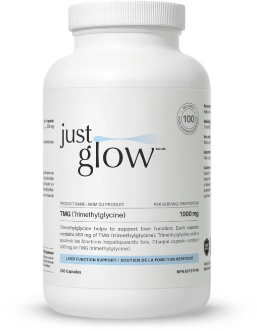 저스트글로우 TMG 베타인 1000mg 200캡슐 트리메틸글리신, 1개, 200정 - 쿠팡