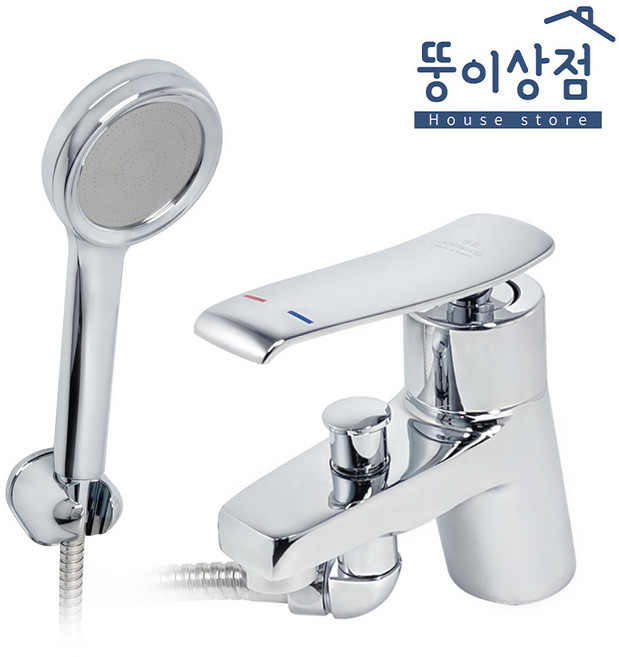 국산 신성 원홀 세면 샤워용 고급형 세면기 수전, 1개