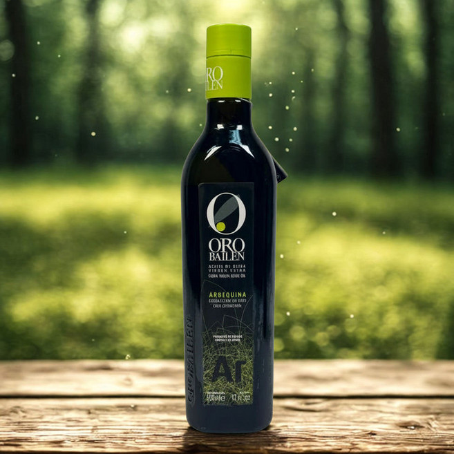 오로바일렌 엑스트라버진 올리브오일 아르베퀴나, 500ml, 1개