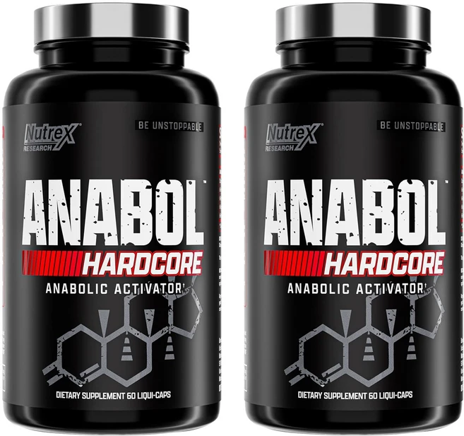 뉴트렉스리서치 애너볼 하드코어 애너볼릭 액티베이터 리퀴드 캡슐, 60정, 2개 - 쿠팡