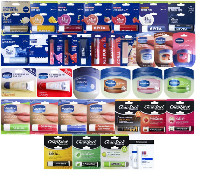 니베아 립케어 립밤 4.8g, 맨 액티브케어, 3개