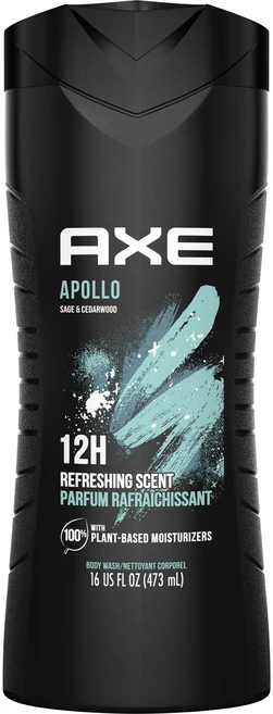 액스 아폴로 바디 워시 세이지 & 시더우드, 1개, 473ml - 쿠팡