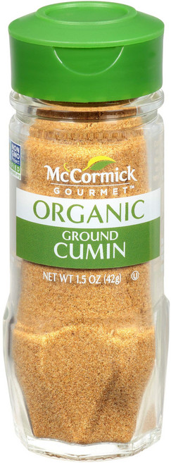 맥코믹 고메 유기농 분말 쿠민 1.5온스 McCormick Gourmet Organic Ground Cumin 1.5 Oz, 1개, 42g