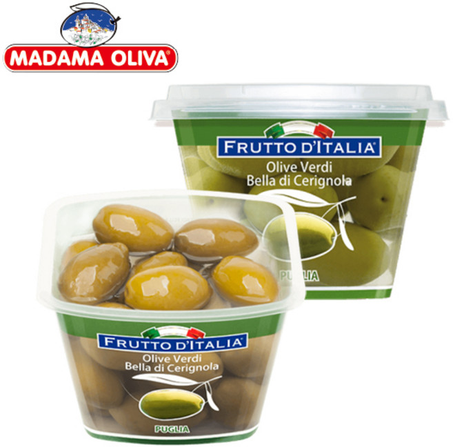 [마다마 올리바] 냉장 그린 체리뇰라 올리브 480g, 1개